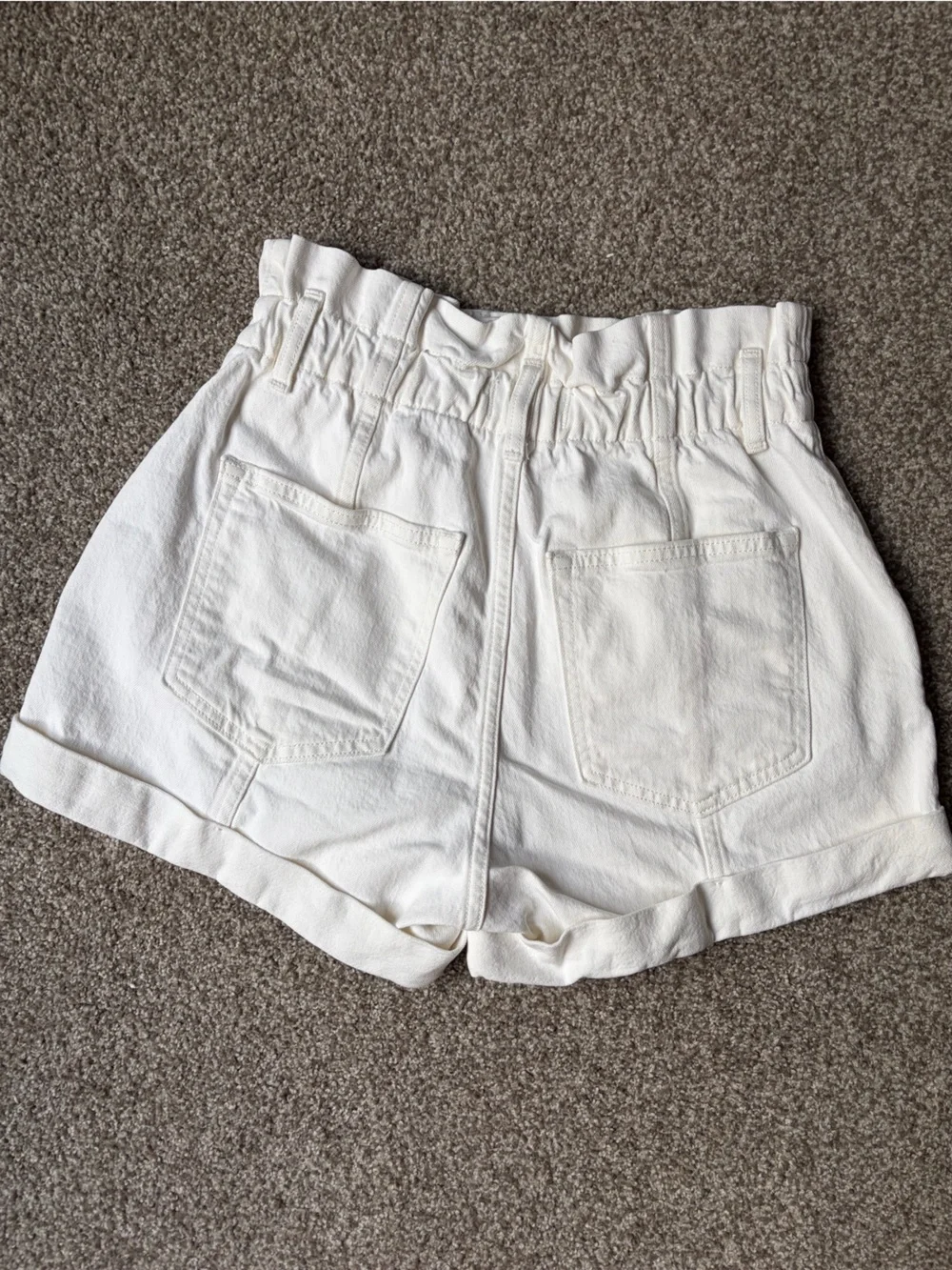 Abercrombie Paperbag Denim Shorts